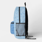 SAC À DOS IMPRIMÉ TONS BLEU ORNATE DOMMASK MODÈLES (Droite)