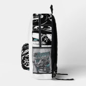 SAC À DOS IMPRIMÉ TORQUE TITANS AUTOWORKS - USA LEGEND CARS (Droite)