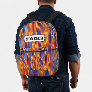 Sac À Dos Imprimé Torturé par Kenneth Yoncich
