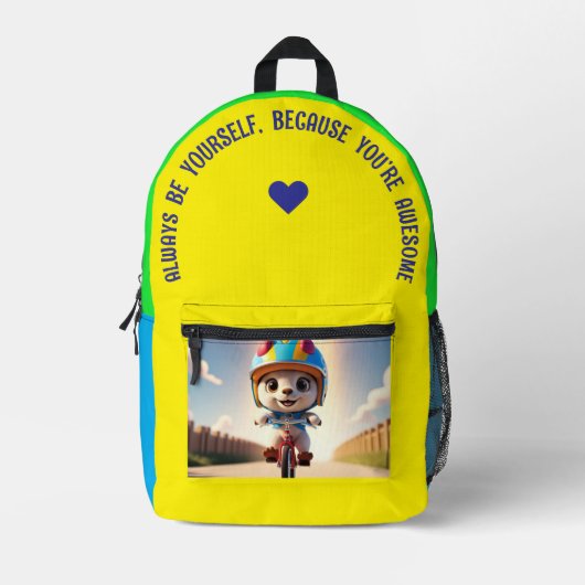 Sac À Dos Imprimé Toujours... (Recto)