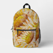 Sac À Dos Imprimé Tournesol (Recto)
