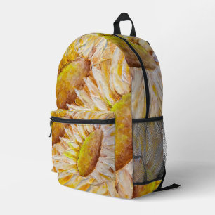 Sac À Dos Imprimé Tournesol