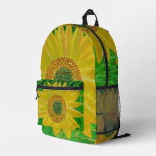 Sac À Dos Imprimé Tournesol