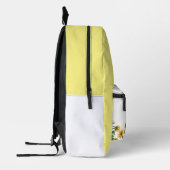 SAC À DOS IMPRIMÉ TOURNESOL JAUNE (Gauche)