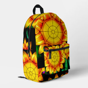 Sac À Dos Imprimé Tournesols de flare solaire