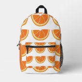Sac À Dos Imprimé Tranche de fruit orange (Recto)