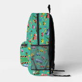 Sac À Dos Imprimé Transport Boys Green (Droite)