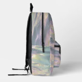 Sac À Dos Imprimé Trendy Opal Iridescent Holographic School Backpack (Gauche)