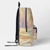 Sac À Dos Imprimé Trendy Opal Iridescent Holographic School Backpack (Gauche)