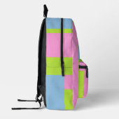 Sac À Dos Imprimé Tri Couleur (Gauche)