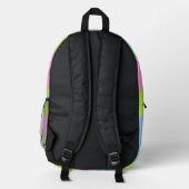 Sac À Dos Imprimé Tri Couleur (Verso)