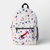Sac À Dos Imprimé Trompette de fête (Recto)