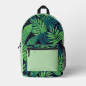 Sac À Dos Imprimé Tropical Jungle Backpack (Recto)