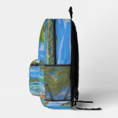 Sac À Dos Imprimé Tropical scene backpack (Droite)