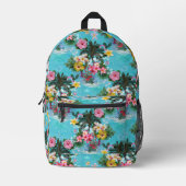 Sac À Dos Imprimé Tropix souple (Recto)