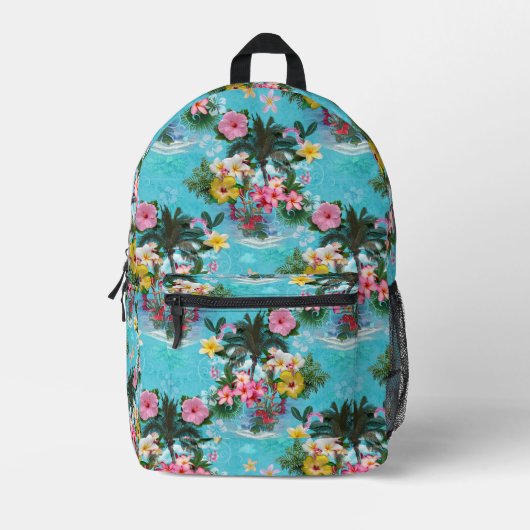 Sac À Dos Imprimé Tropix souple (Recto)