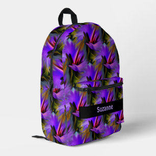 Sac À Dos Imprimé Trucs Abstraits colorés Personnalisés