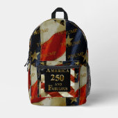 SAC À DOS IMPRIMÉ TRUMP (Recto)