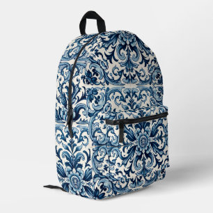 Sac À Dos Imprimé Tuile portugaise