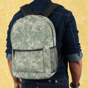 Sac À Dos Imprimé Tulipe par William Morris, Art floral vintage