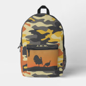 Sac à dos imprimé Turquie et Camo (Recto)