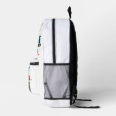 Sac à dos imprimé "U S AMNESIA" Couper Coudre (Droite)