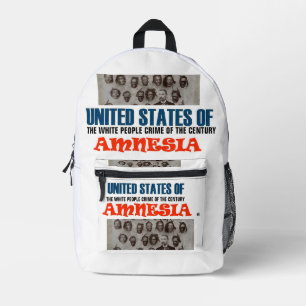 Sac à dos imprimé "U S AMNESIA" Couper Coudre