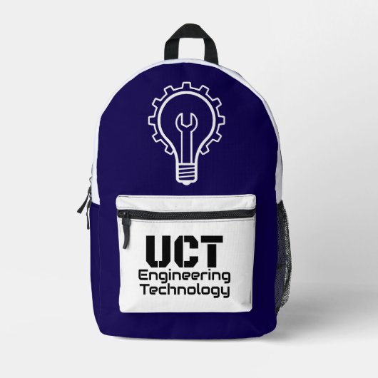 SAC À DOS IMPRIMÉ UCT_ENGINEERING PRINTED BACKPACK (Recto)