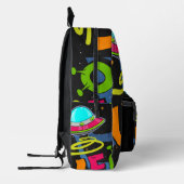 Sac À Dos Imprimé ufo on space dis bonjour (Gauche)