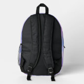 Sac À Dos Imprimé Un brouillard pastel mystique (Verso)