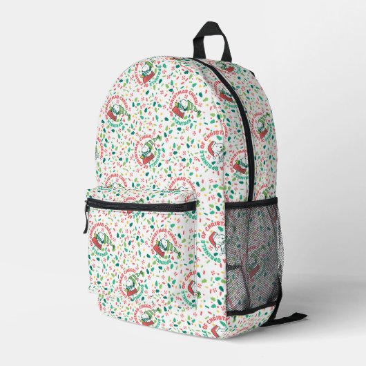 Sac À Dos Imprimé Un clin d'oeil à Noël Motif (Coin arrière droit)