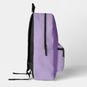 Sac À Dos Imprimé Unicorne mauve personnalisée (Gauche)
