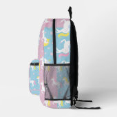 Sac À Dos Imprimé Unicorne Princesse personnalisée (Droite)
