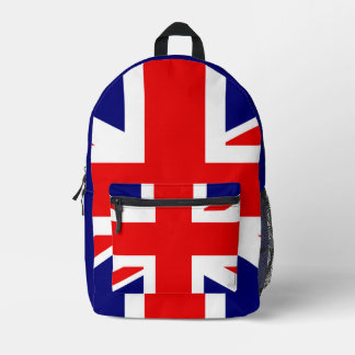 SAC À DOS IMPRIMÉ UNION JACK - LE DRAPEAU BRITANNIQUE