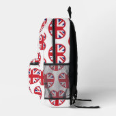 Sac À Dos Imprimé United Kingdom Union Jack Flag Heart (Droite)