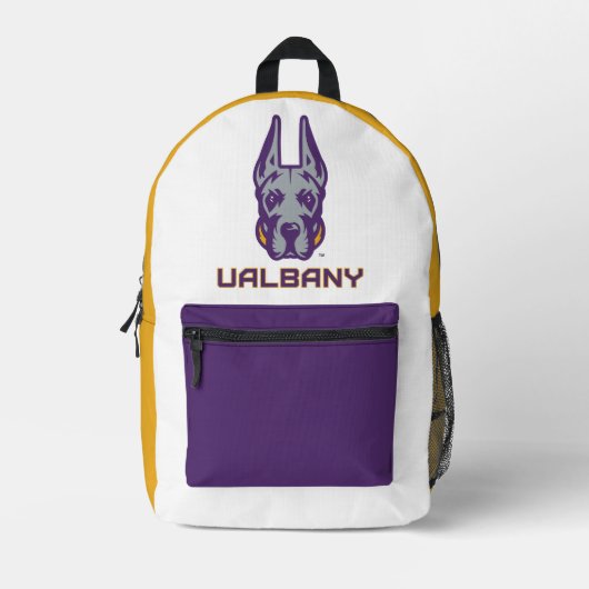 Sac À Dos Imprimé Université d'Albany Great Danes (Recto)