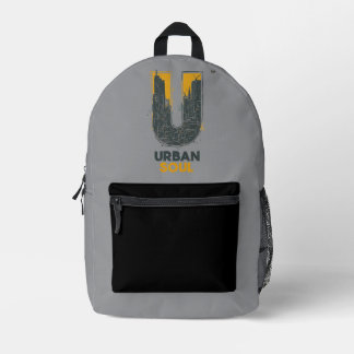 Sac À Dos Imprimé Urbain Soul Ville Santé et bien-être