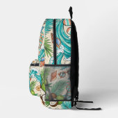 Sac À Dos Imprimé Vacances tropicales. (Droite)