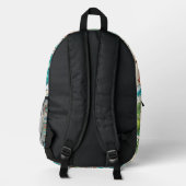 Sac À Dos Imprimé Vacances tropicales. (Verso)