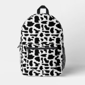 Sac À Dos Imprimé Vache (Recto)
