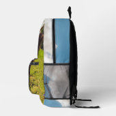 Sac À Dos Imprimé Vache noire pâturage vert champ soleil (Droite)