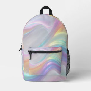 Sac À Dos Imprimé Vagues de Lumière