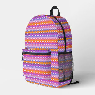 Sac À Dos Imprimé Vagues rétro