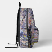 Sac À Dos Imprimé Van Gogh Vue Arles Jardin Fleuri (Gauche)