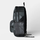Sac à dos imprimé VARIANT en marbre de 2 B/W (Droite)