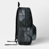 Sac à dos imprimé VARIANT en marbre de 2 B/W (Gauche)