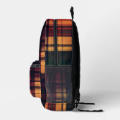 Sac À Dos Imprimé VARIANT Tartan Résumé Chaud (Droite)