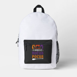 Sac À Dos Imprimé Vecteur de typographie de sorcière de Hocus Pocus