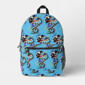 Sac À Dos Imprimé Vélo Bmx Flatland coloré (Recto)