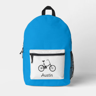 Sac À Dos Imprimé Vélo pour garçons personnalisé